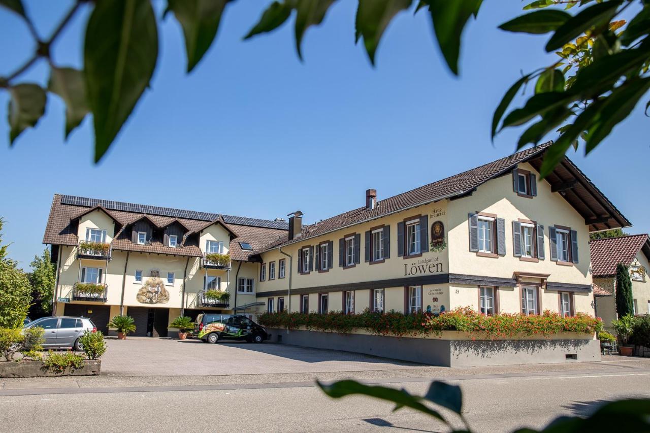 Landgasthof & Brauerei Loewen Sasbach Sasbach  Dış mekan fotoğraf